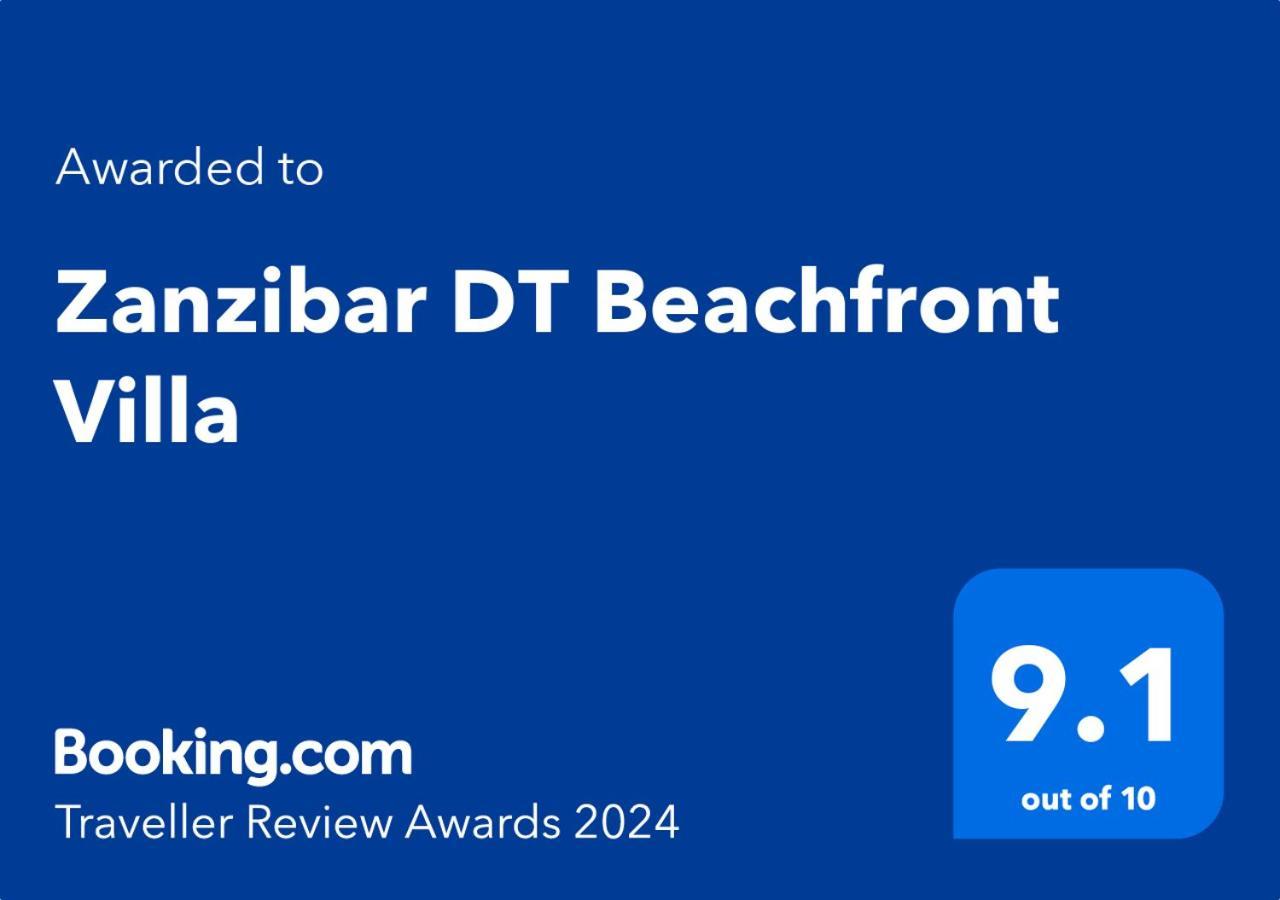 Zanzibar Dt Beachfront Villa Mkunguni Экстерьер фото